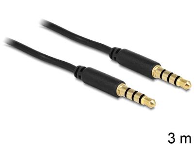 DeLOCK 3,5 mm male > 3.5 mm male kabel DeLOCK 3,5 mm male > 3.5 mm male kabel