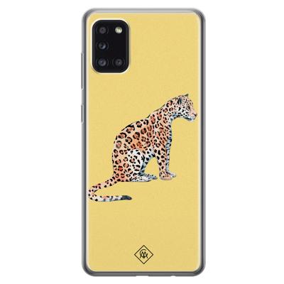 Samsung Galaxy A31 siliconen hoesje - Leo wild