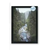 Fotolijsten DKD Home Decor Meerdere 23 x 2 x 28 cm Zwart Modern Hout MDF - thumbnail