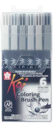 Set Viltstiften Talens Sakura Koi Coloring Brush Multicolour