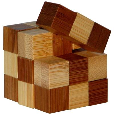 Eureka 3d bamboo breinpuzzel cubes **