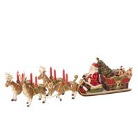 Villeroy & Boch Christmas Toys Memory Kerstman met arreslee en herten - thumbnail