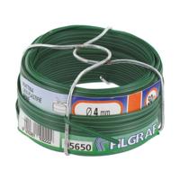 Draadspoel Filgraf Gelamineerd 4 mm x 50 m Metaal Groen - thumbnail
