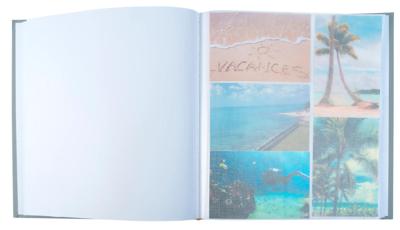 Fotoalbum exacompta 29x32cm 60pag ellipse grijs
