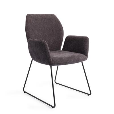 Jesper Home Misaki eetkamerstoel Almost Black slide black