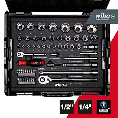 Wiha 44685 Dopsleutel-bitinzetset 1/2, 1/4 395 mm - thumbnail