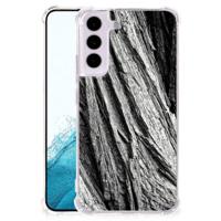 Stevig Telefoonhoesje Samsung Galaxy S22 Boomschors Grijs - thumbnail