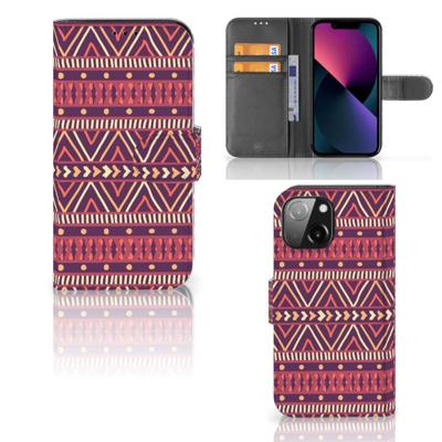iPhone 13 Mini | Telefoon Hoesje | Aztec Paars