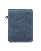 HEMA Washand hotelkwaliteit extra zacht middenblauw (middenblauw) - thumbnail