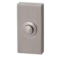 Hardbrass Beldrukker PBA rechthoek - RVS - thumbnail