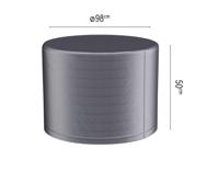 Vuurtafelhoes dia. 98xH50 cm antraciet AeroCover - Aerocover - thumbnail