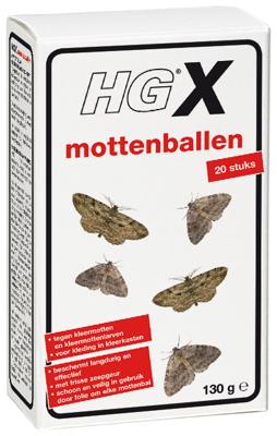 HGX Mottenballen 130g