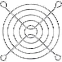 TRU COMPONENTS Ventilatierooster 1 stuk(s) (b x h) 80 mm x 80 mm Staal - thumbnail