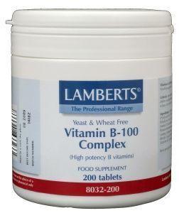 Lamberts Vitamine B-100 Complex Tabletten Lamberts Vitamine B-100 Complex Tabletten