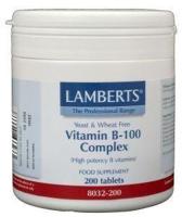 Lamberts Vitamine B-100 Complex Tabletten - thumbnail
