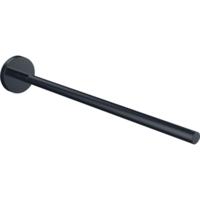 Emco Round Handdoekhouder - 30cm - enkel - niet draaibaar - zwart 435013330 - thumbnail