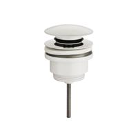Clickwaste Afvoerplug BWS Karsten 5/4" Glans Wit - thumbnail