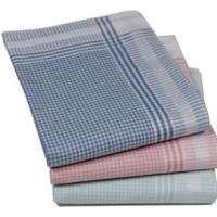 12 stuks Dames zakdoeken - Happy Colours - Vrolijke vrouwen zakdoeken katoen - thumbnail