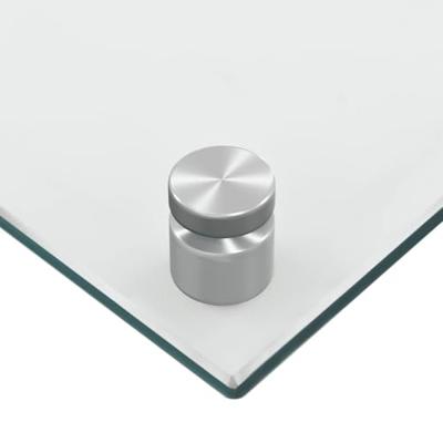 VidaXL Spatschermen keuken 2 st 70x40 cm gehard glas transparant