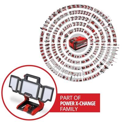 Einhell Professional 4514170 Power X-Change TP-CL 18/3000 Li Set - Solo Werklamp LED werkt op een accu 3000 lm Aantal meegeleverde accus 0 - thumbnail