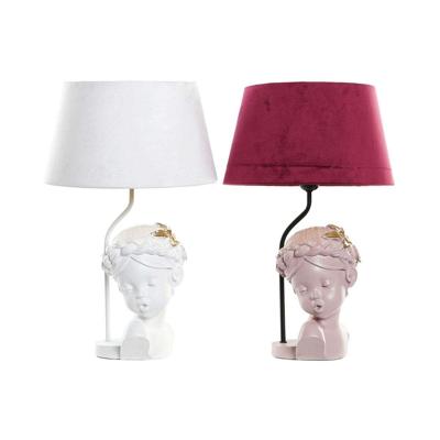Bureaulamp DKD Home Decor Rood Hars Licht Roze 220 V 50 W 30 x 30 x 49 cm (2 Stuks) Bureaulamp DKD Home Decor Rood Hars Licht Roze 220 V 50 W 30 x 30 x 49 cm (2 Stuks)