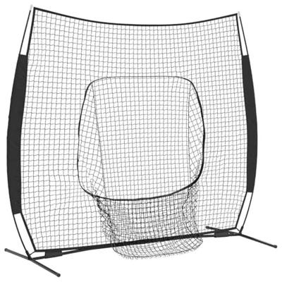 Honken en Softbal Zwart 250 x 106 x 209 cm Polyester