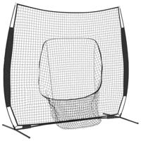 Honken en Softbal Zwart 250 x 106 x 209 cm Polyester - thumbnail
