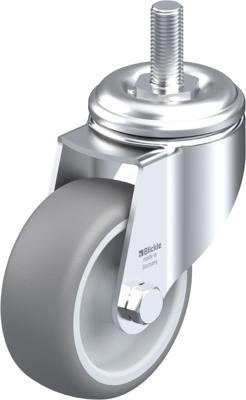 Blickle LKRA-TPA 80G-GS12 Zwenkwiel Wieldiameter: 80 mm Draagvermogen (max.): 100 kg 1 stuk(s)