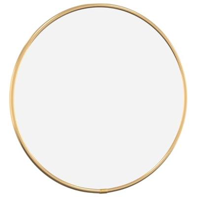 VidaXL Wandspiegel rond ø30 cm goudkleurig VidaXL Wandspiegel rond ø30 cm goudkleurig