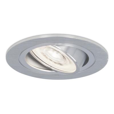 Chandler LED inbouwspot - Extra plat 58mm - GU10 LED Module - 6000K daglicht wit - Dimbaar - Rond - Kantelbaar - IP20 Voor binnen - RVS Chandler LED inbouwspot - Extra plat 58mm - GU10 LED Module - 6000K daglicht wit - Dimbaar - Rond - Kantelbaar - IP20 Voor binnen - RVS