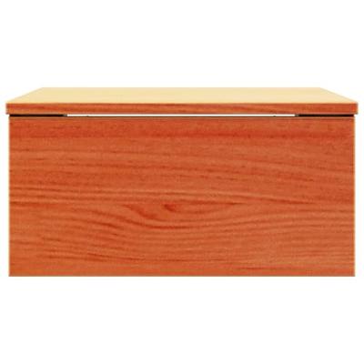 Wandbevestigde nachttafel met lade Wasbruin 37 x 35 x 18,5 cm