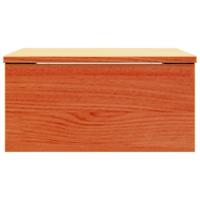 Wandbevestigde nachttafel 2 pcs Wasbruin 37 x 35 x 18,5 cm - thumbnail