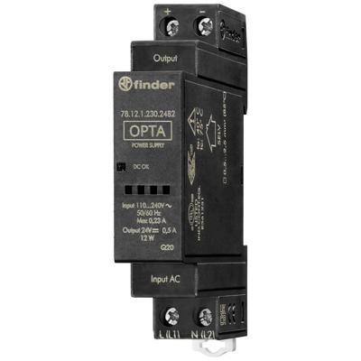Finder 78.12.1.230.2482 DIN-rail netvoeding 24 V/DC 0.63 A 12 W Inhoud 1 stuk(s) Finder 78.12.1.230.2482 DIN-rail netvoeding 24 V/DC 0.63 A 12 W Inhoud 1 stuk(s)
