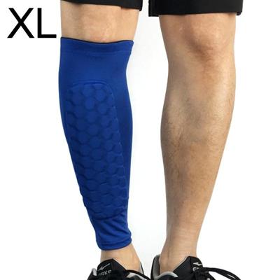 Voetbal anti-botsing leggings outdoor basketbal paardrijden alpinisme enkel beschermen kalf sokken Gear Protector maat: XL Voetbal anti-botsing leggings outdoor basketbal paardrijden alpinisme enkel beschermen kalf sokken Gear Protector maat: XL