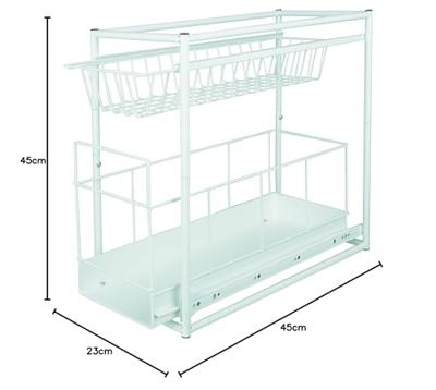 Gootsteenkastrek Met Uitschuifbare Lades