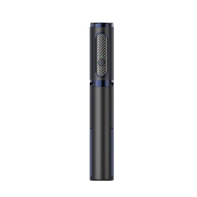 M18 draagbare Selfie stick afstandsbediening mobiele telefoon houder (blauw)