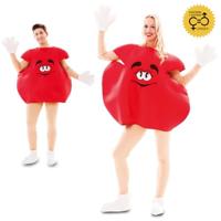 M&M Kostuum Volwassenen Rood - thumbnail
