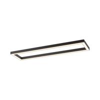 Paul Neuhaus Rechthoekige plafondlampPure Lines Square antraciet - 6023-13 - thumbnail