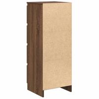 Dressoir 37,5x35x99 cm spaanplaat bruin eikenkleurig - thumbnail