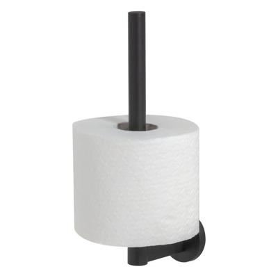 Tiger Noon Reserverolhouder Mat Zwart 24x5x9.5 cm Tiger Noon Reserverolhouder Mat Zwart 24x5x9.5 cm