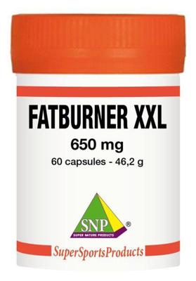 SNP Fatburner XXL 650mg puur 60 Vegetarische capsules
