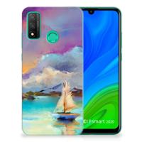 Smartphone hoesje Huawei P Smart 2020 Boat - thumbnail