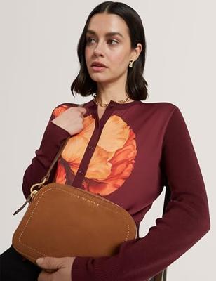 Ted Baker Webbing Suede Camera Bag