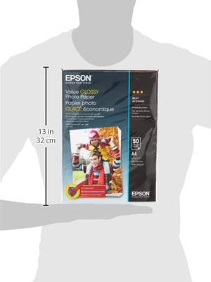Epson Value Glossy Photo Paper A 4. 50 vel. 183 g S 400036
