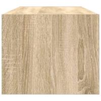 Tv-meubels 2 st 80x31x25,5 cm bewerkt hout sonoma eikenkleurig - thumbnail