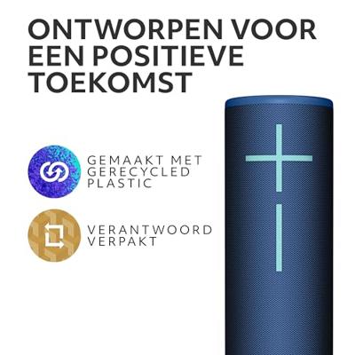 Ultimate Ears Boom 4 Bluetooth luidspreker Waterdicht, Stofdicht, Spatwaterdicht, Draagbaar Blauw