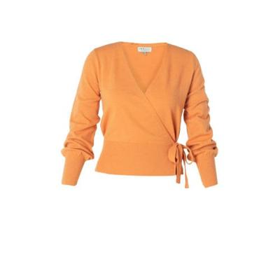 Ivy Beau fijngebreide top Resie oranje Ivy Beau fijngebreide top Resie oranje