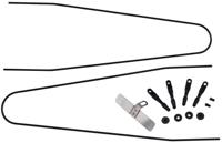 CONTEC spatbordstangen bevestigingsset "splash protect dlx" ct strut set f. splash prot.60/26" 58/28" black - thumbnail