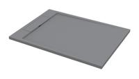 Best Design Douchebak Decent 120x90x3.5 cm Solid Surface Grijs - thumbnail