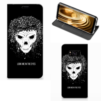 Mobiel BookCase Samsung Galaxy S8 Skull Hair - thumbnail